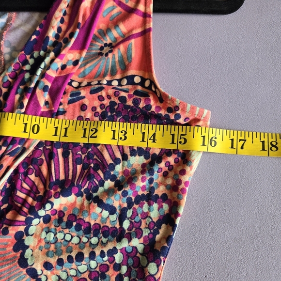 Tommy Bahama Women's Floral Front Twist Tambour Maxi Dress Size XS Coastal Rare - Picture 8 of 9